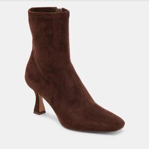 Dolce Vita Glamor Boots, Dark Brown Suede 7.5